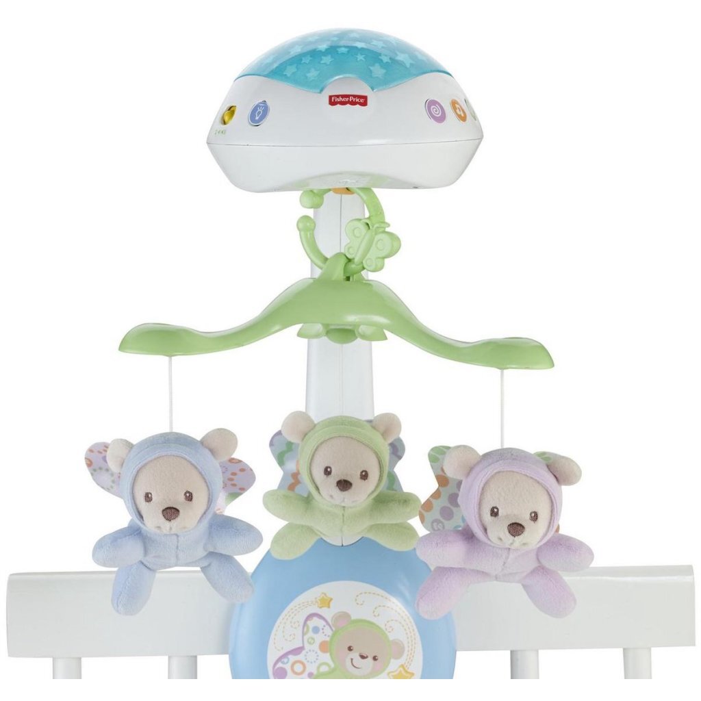 Fisher Price Vlinderdromen 3In1 Projectormobiel + Geluid