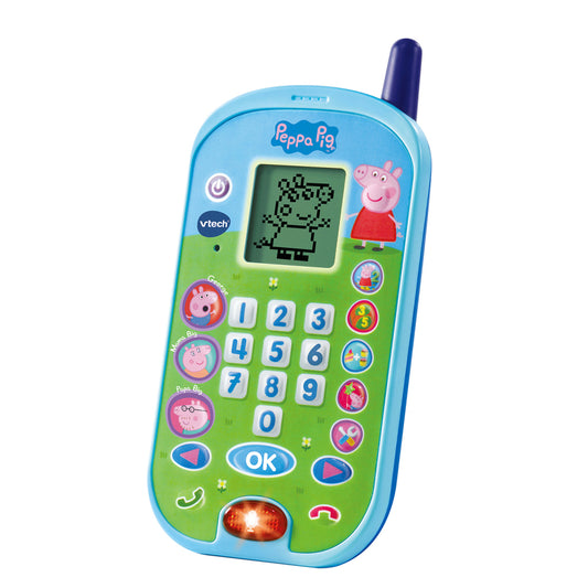 Vtech Peppa Pig Leertelefoon + Licht En Geluid
