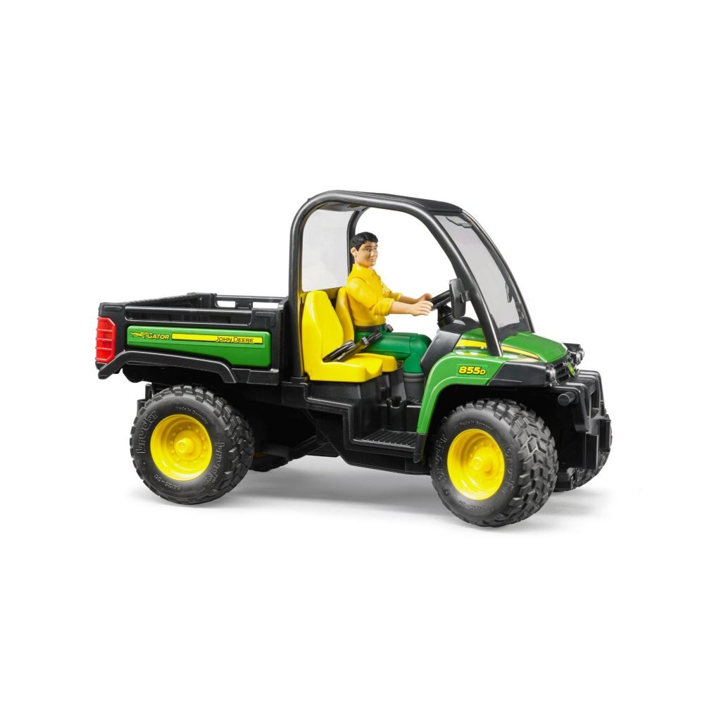 Bruder 02490 John Deere Gator Xuv 855D + Chauffeur