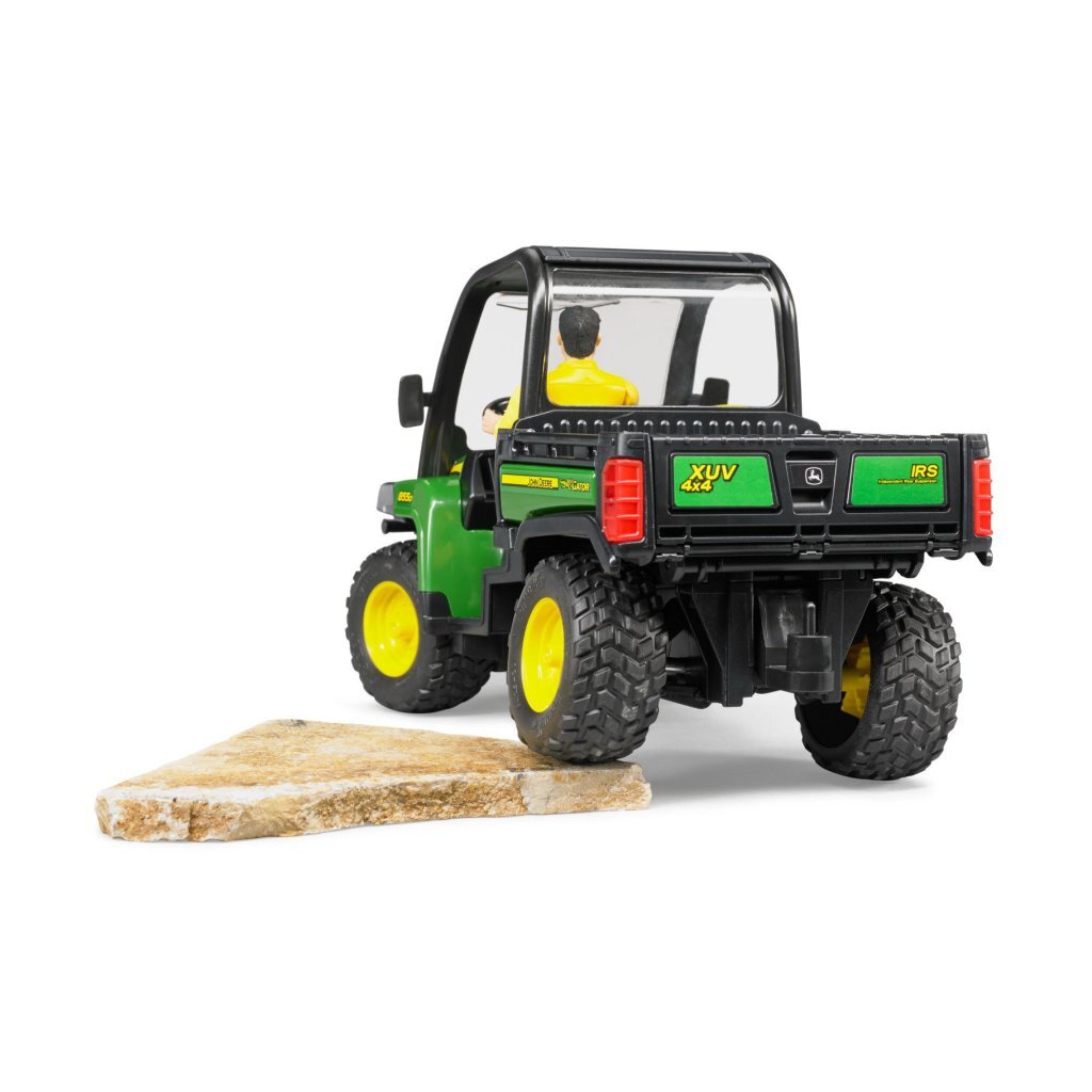 Bruder 02490 John Deere Gator Xuv 855D + Chauffeur