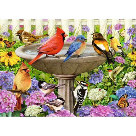 Ravensburger Xxl Puzzel Bij Het Vogelbadje 500 Stukjes