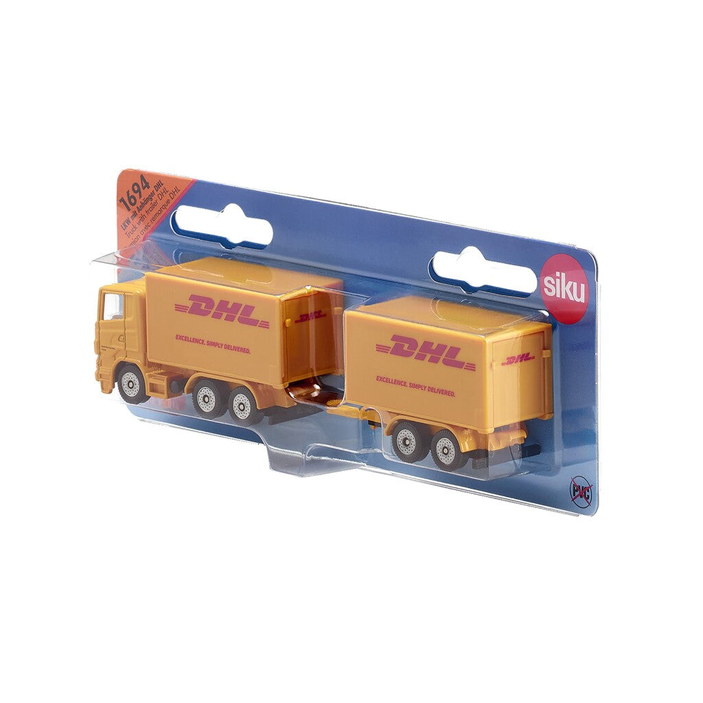 Siku 1694 Dhl Truck Net Trailer