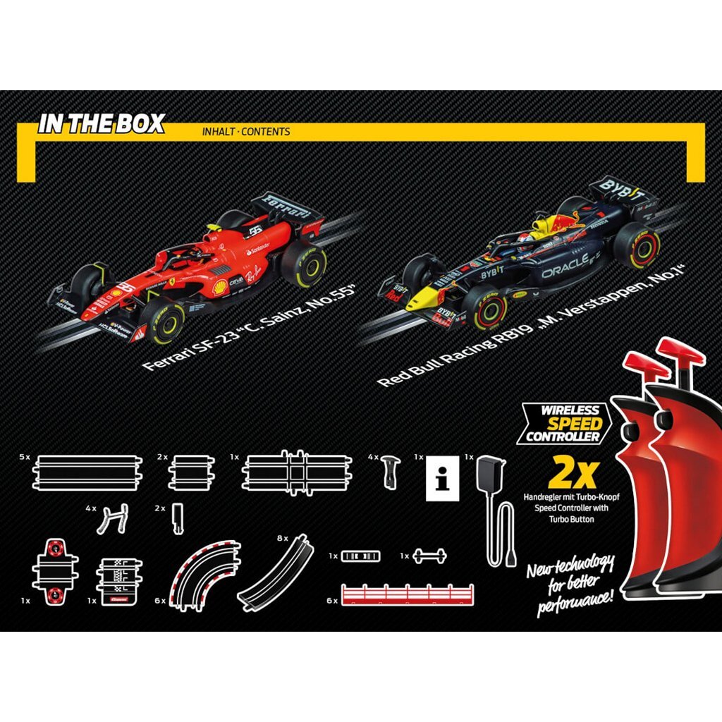 Carrera Go!!! Racebaan Max Formula Free Racing 530 Cm