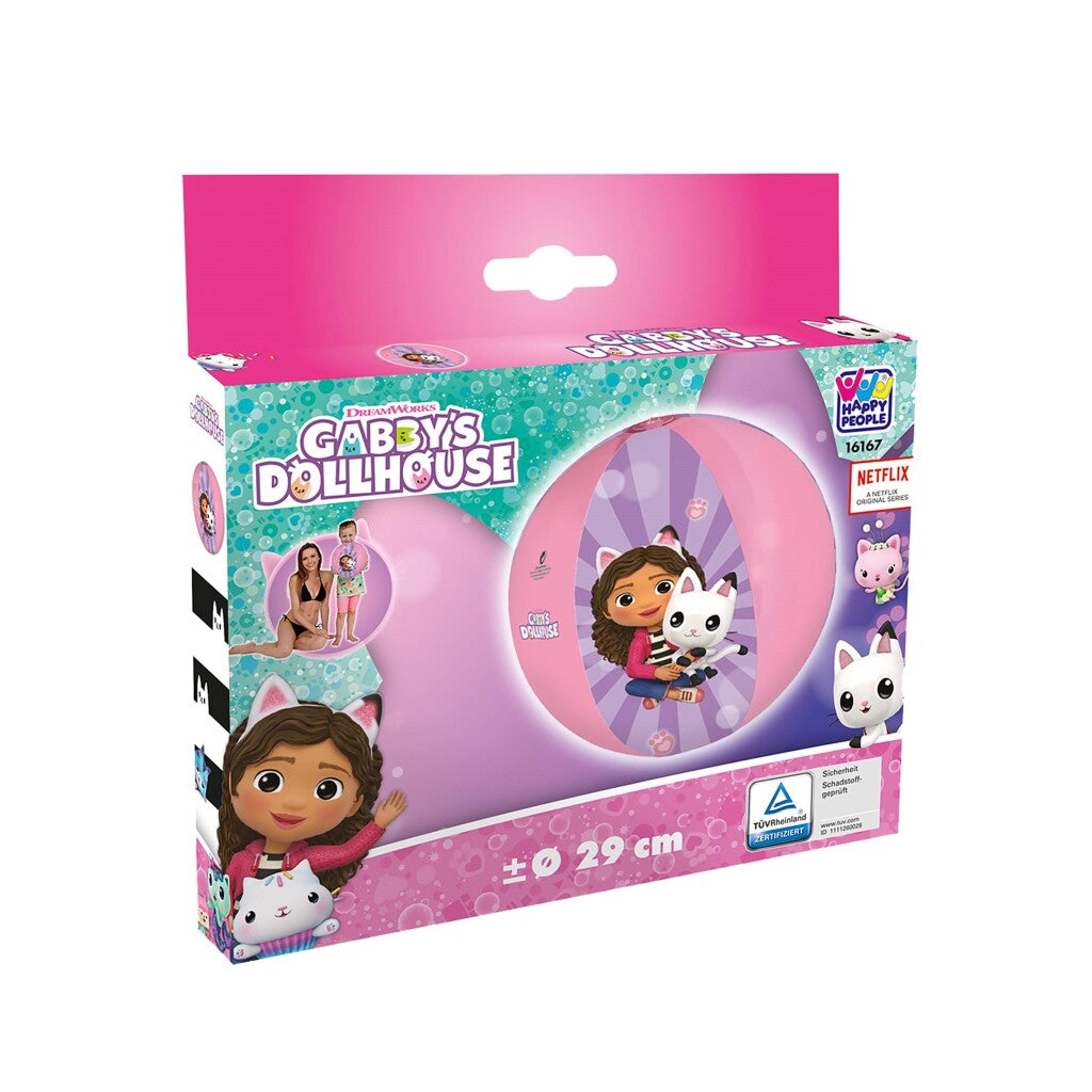Gabby's Dollhouse Gabby&#039;S Dollhouse Strandbal 29 Cm Roze/Paars