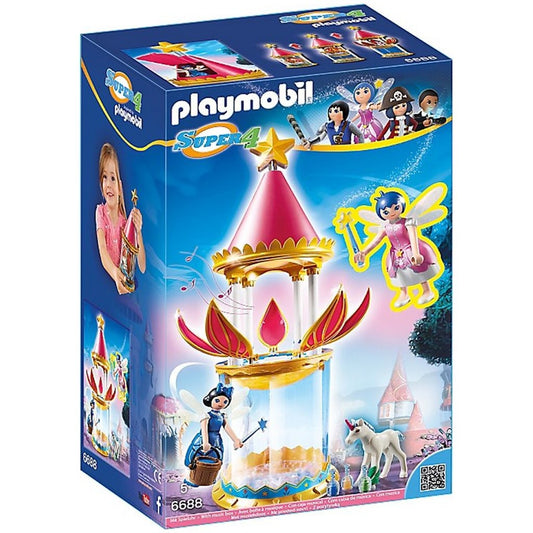 Playmobil 6688 Super 4 Donella Met Muzikale Bloementoren + Geluid