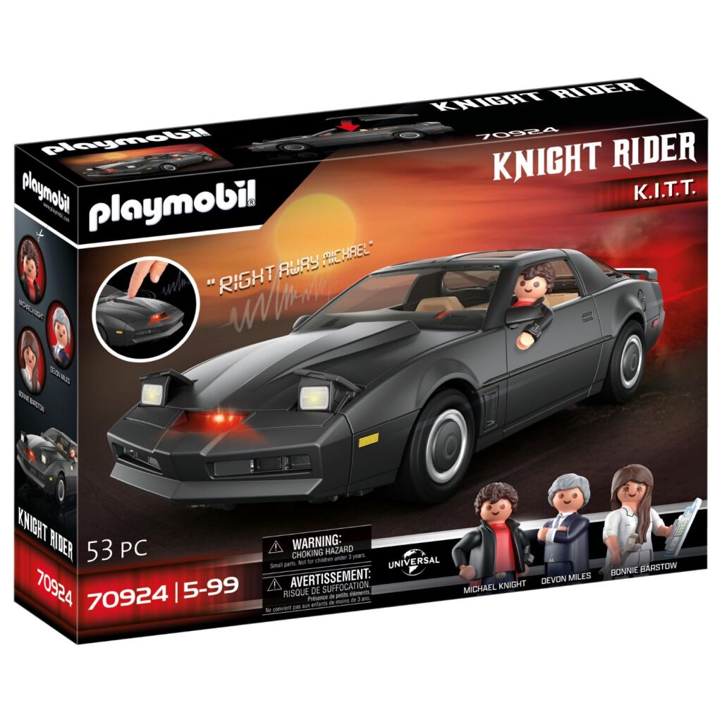 Playmobil 70924 Knight Rider K.i.t.t. + Licht En Geluid