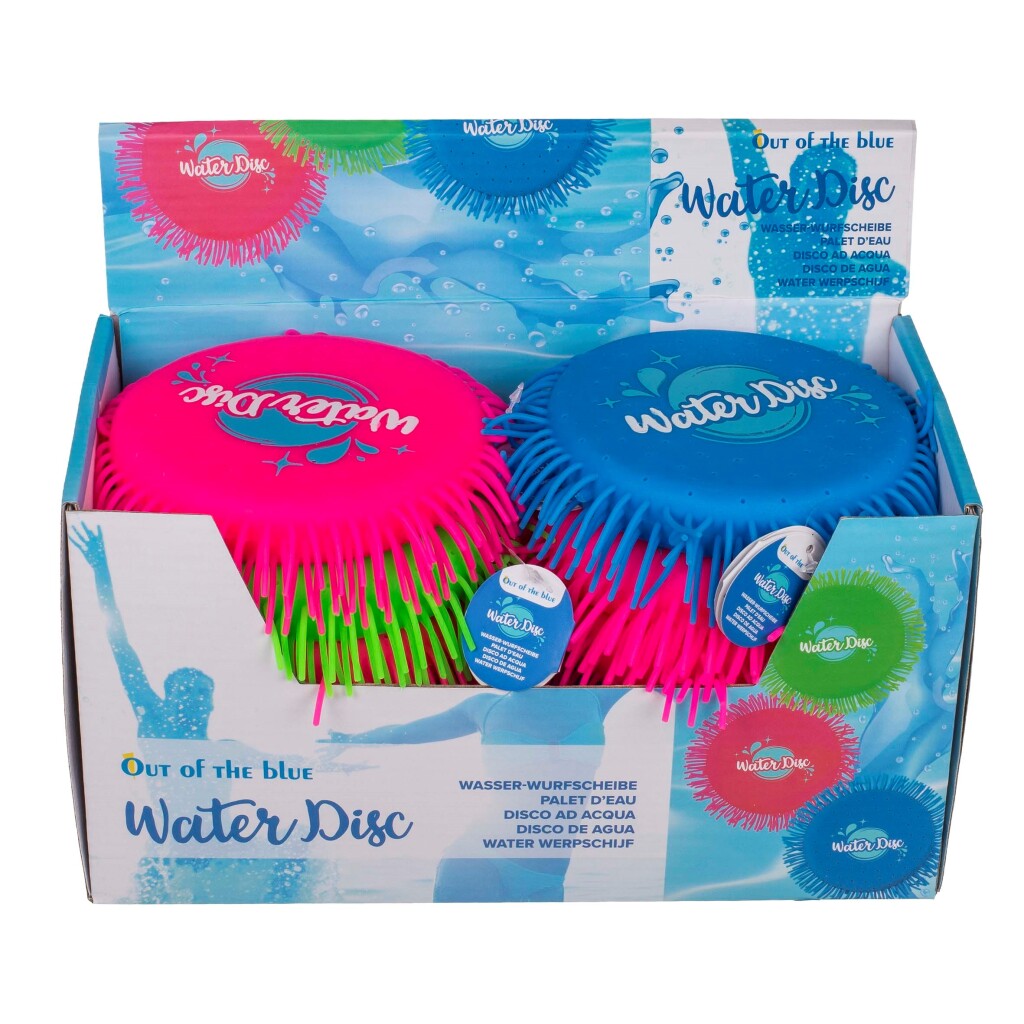 Overige Merken Water Disc 13 Cm Assorti Display 12 Stuks