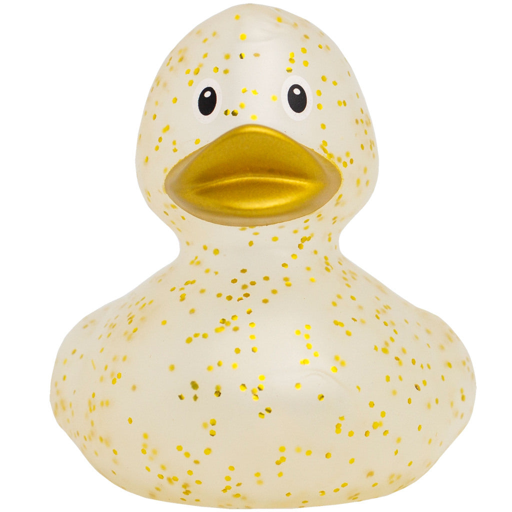 Lilalu Gouden Glitter Badeend