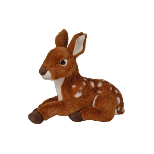 Nicotoy Pluche Knuffel Hertenkalf Liggend 30 Cm