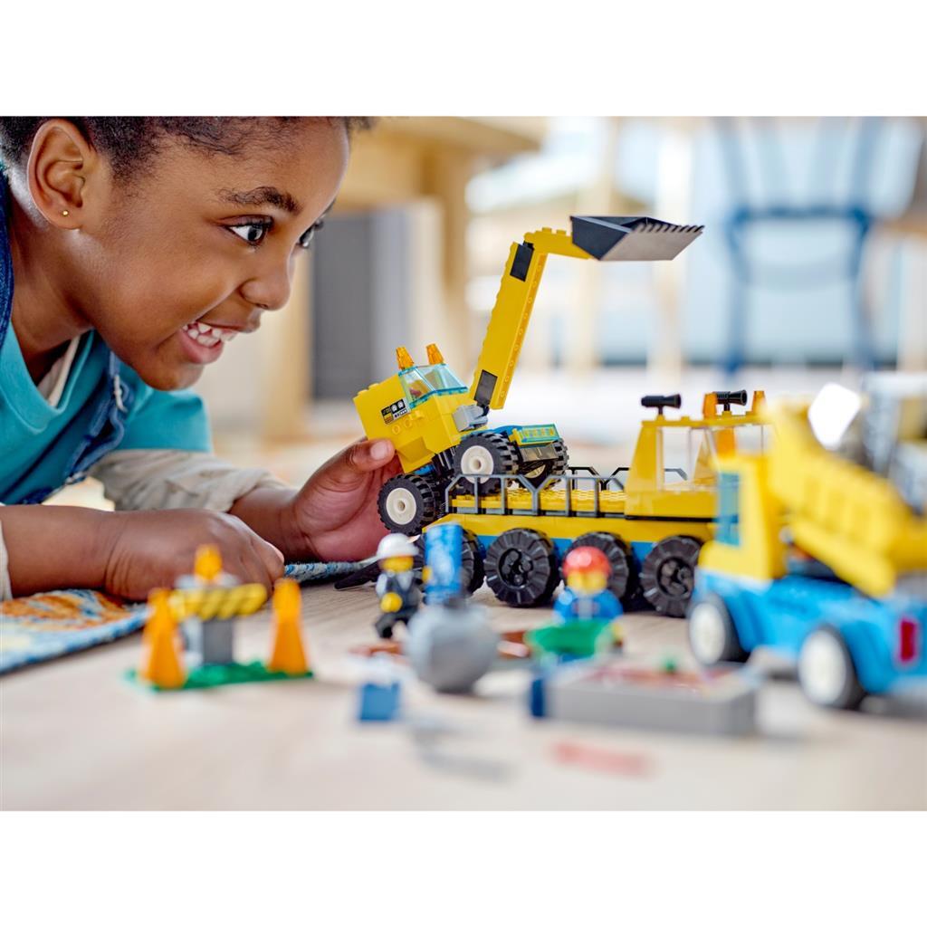 Lego City 60391 Kiepwagen Bouwtruck En Sloopkraan