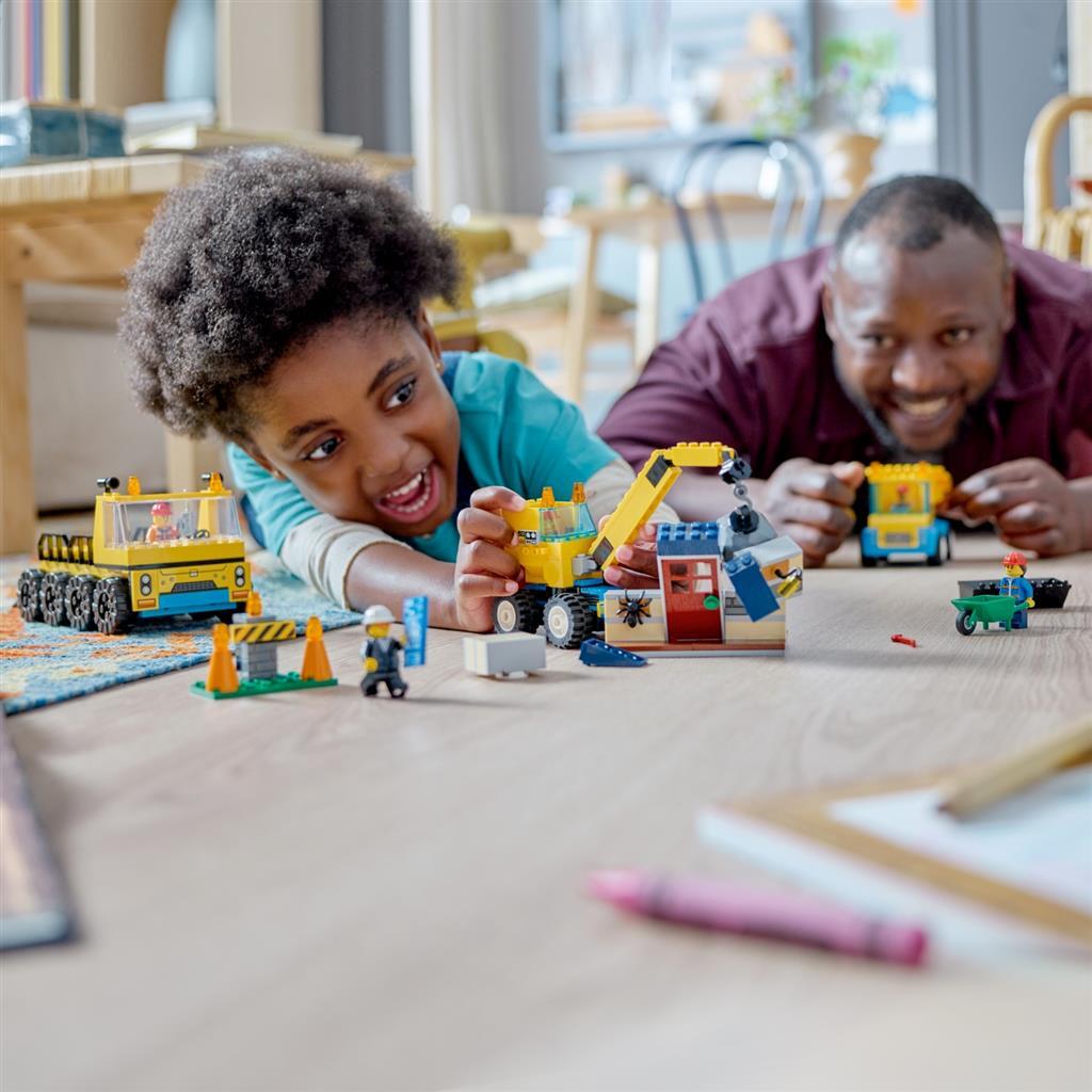 Lego City 60391 Kiepwagen Bouwtruck En Sloopkraan