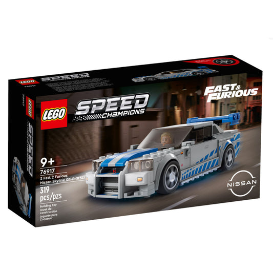 Lego Speed 76917 2 Fast 2 Furious Nissan Skyline Gt-R (R34)