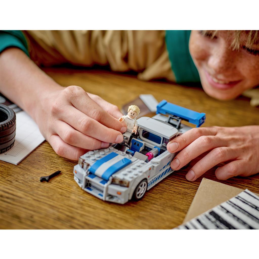 Lego Speed 76917 2 Fast 2 Furious Nissan Skyline Gt-R (R34)