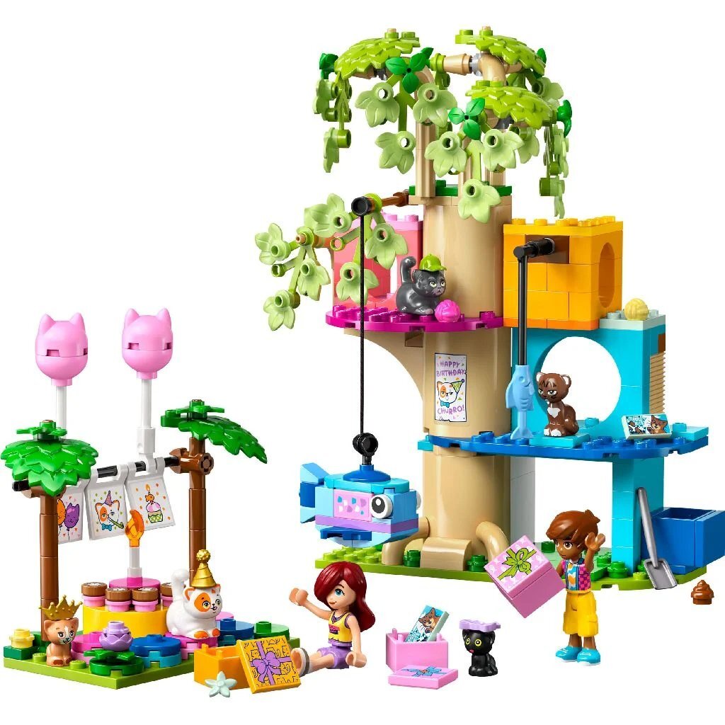Lego Friends 42666 Kattenverjaardagsfeestje En Boomhut