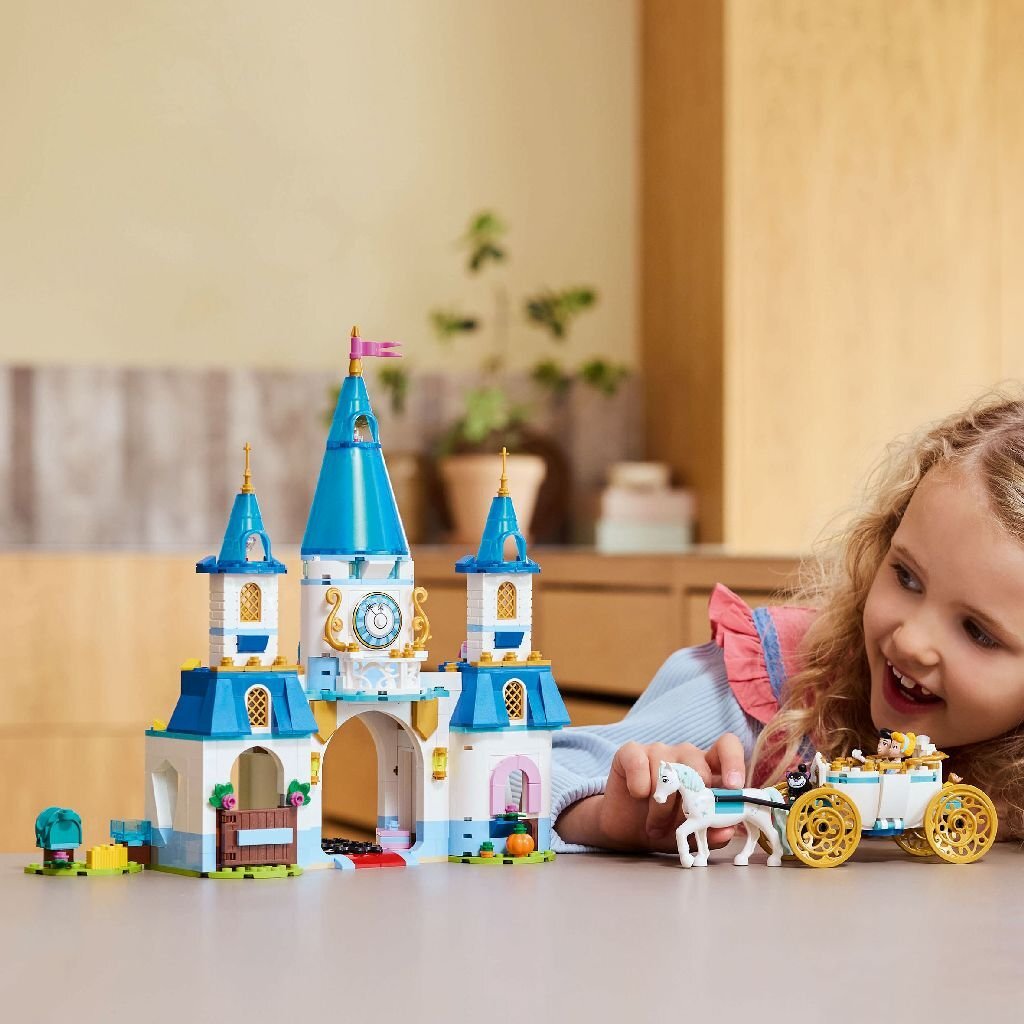 Lego Disney Princess 43275 Assepoesters Kasteel En Paardenkoets