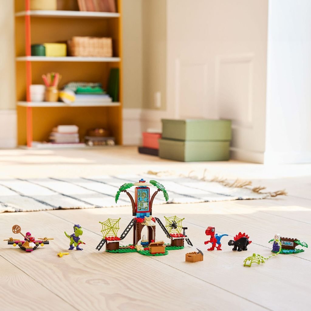 Lego Spidey And Friends 11200 Spidey En Gobby&#039;S Raptorstrijd Bij De Boomhut