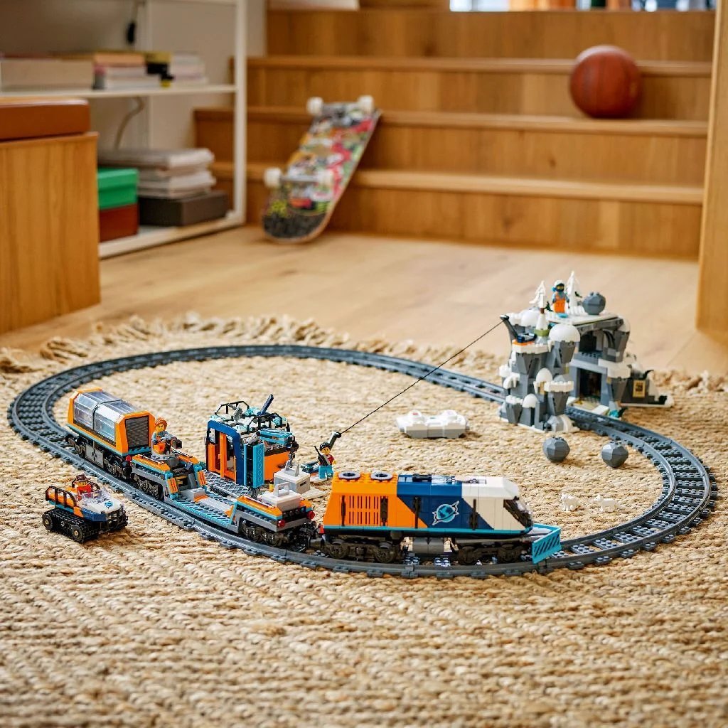 Lego City 60470 Onderzoekstrein Op De Noordpool