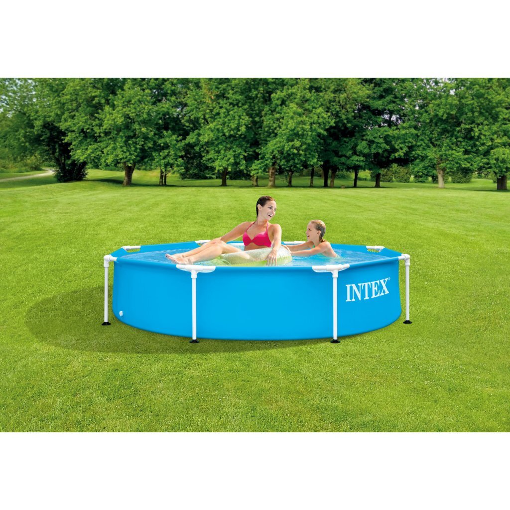 Intex 28205Np Metal Frame Zwembad 244X51 Cm Blauw