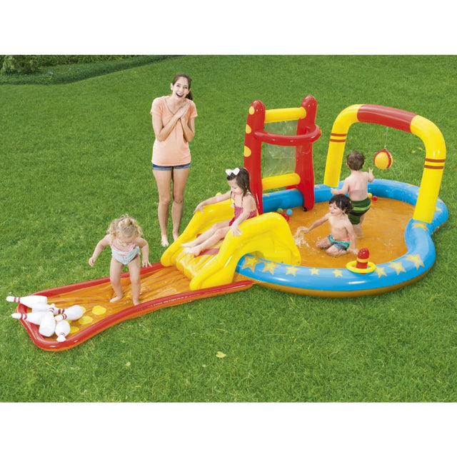 Bestway Waterspeelcentrum Lil' Champ 435X213X117 Cm Donkerbruin