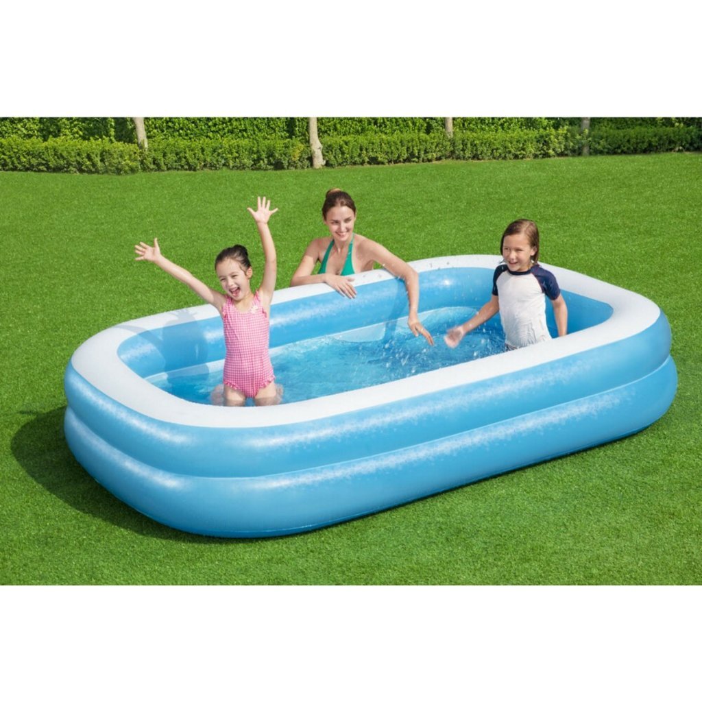 Bestway Opblaasbaar Zwembad 262X175X51 Cm Blauw/Wit