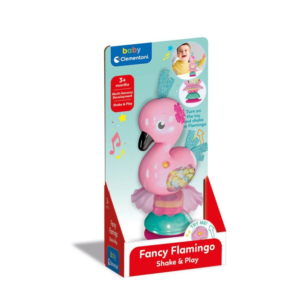 Clementoni Baby Shake &Amp; Play Flamingo + Geluid