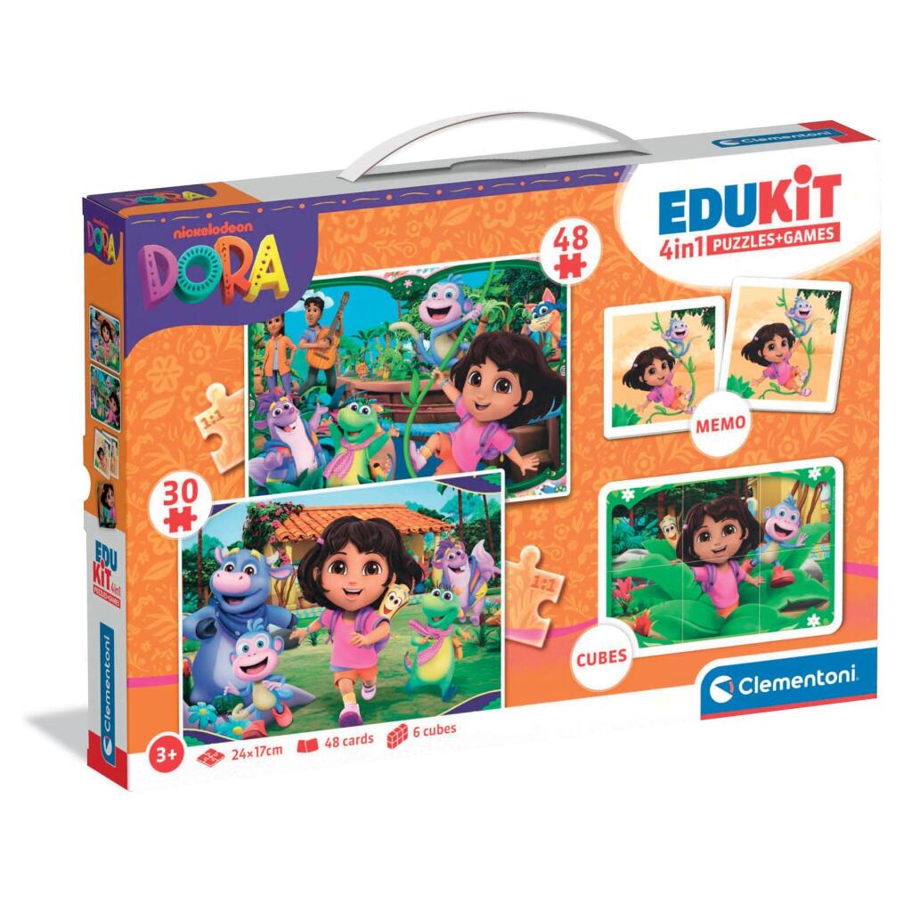 Clementoni Edukit 4In1 Dora The Explorer