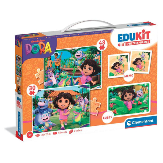 Clementoni Edukit 4In1 Dora The Explorer
