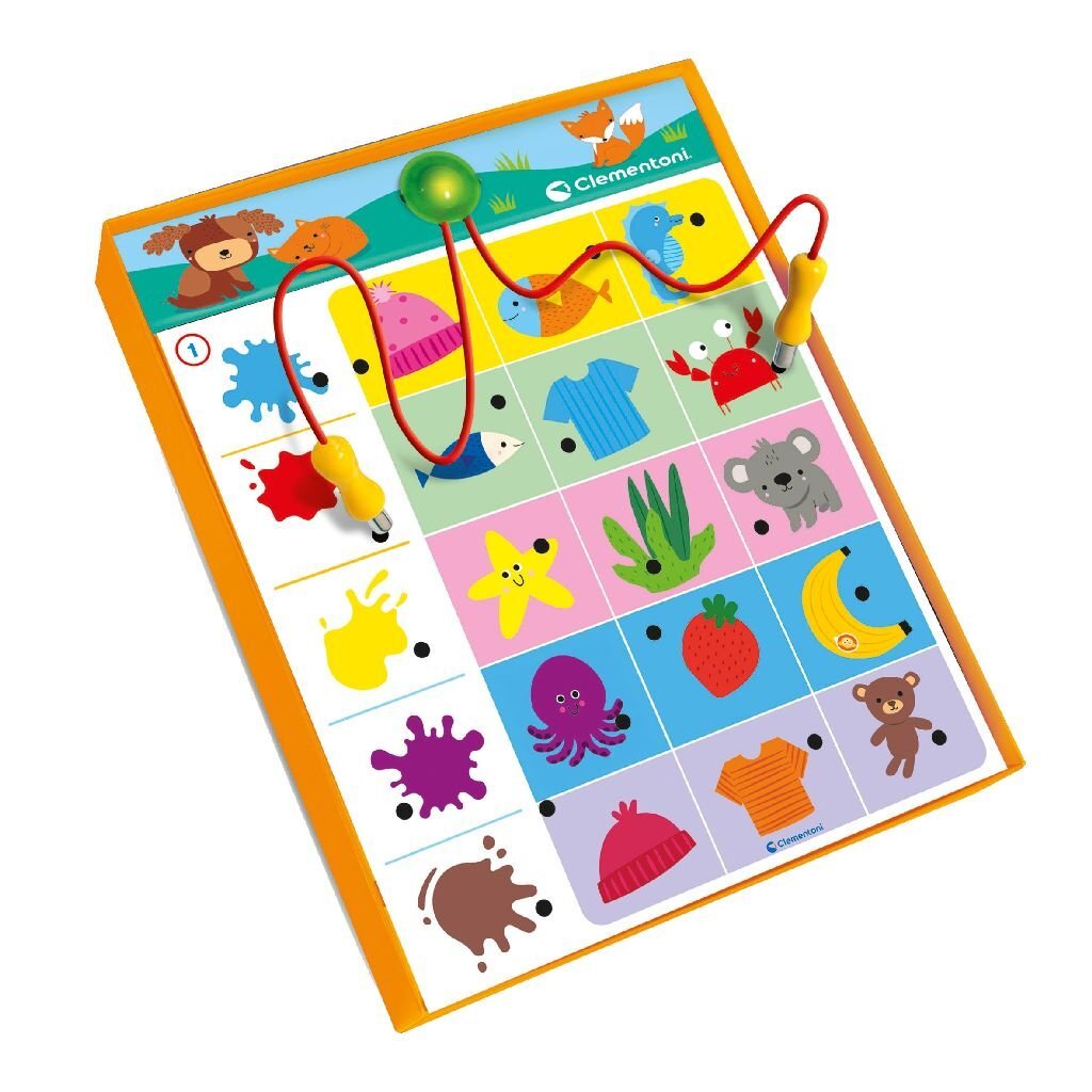 Clementoni Baby Interactive Quiz + Licht En Geluid