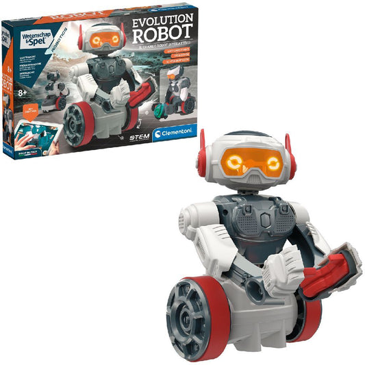 Clementoni Wetenschap Evolution Robot + Licht En Geluid