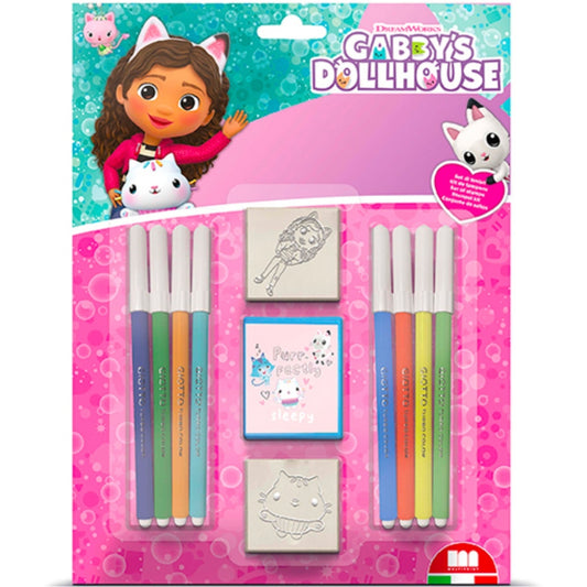 Gabby's Dollhouse Gabby&#039;S Dollhouse Stempelset 11-Delig