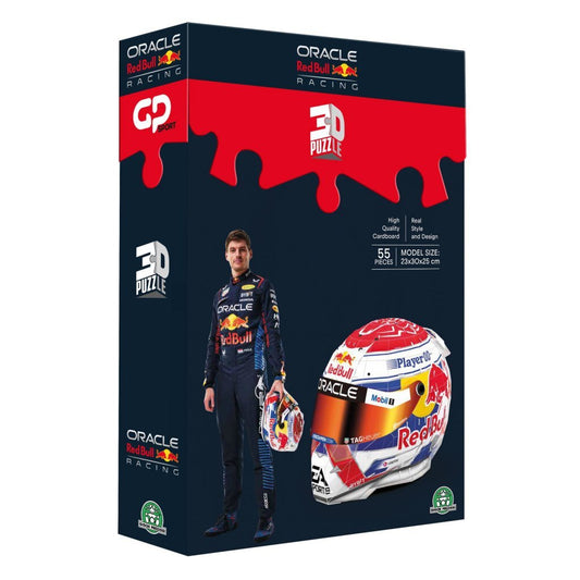 Overige Merken 3D Puzzel Formule 1 Helm Max Verstappen 55 Stukjes