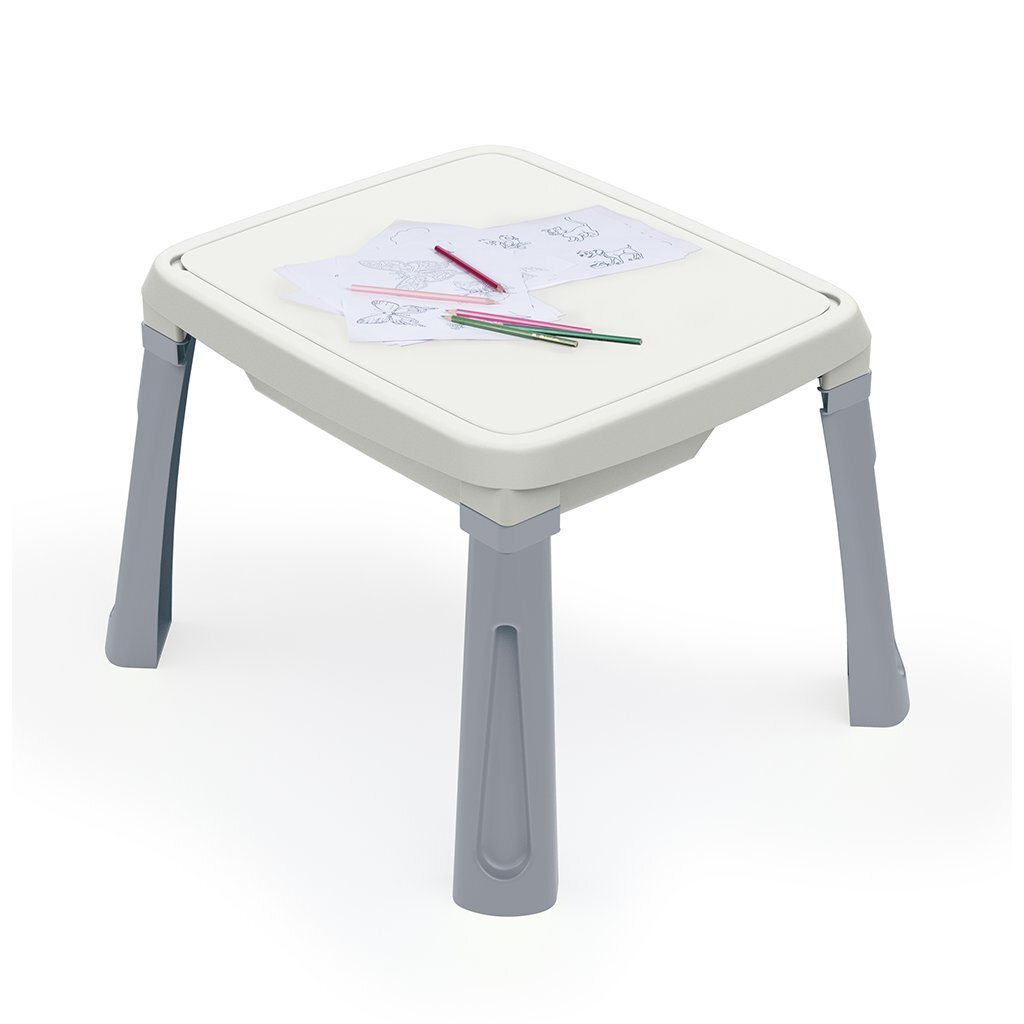 Dolu Zand-Watertafel + Accessoires Wit/Grijs