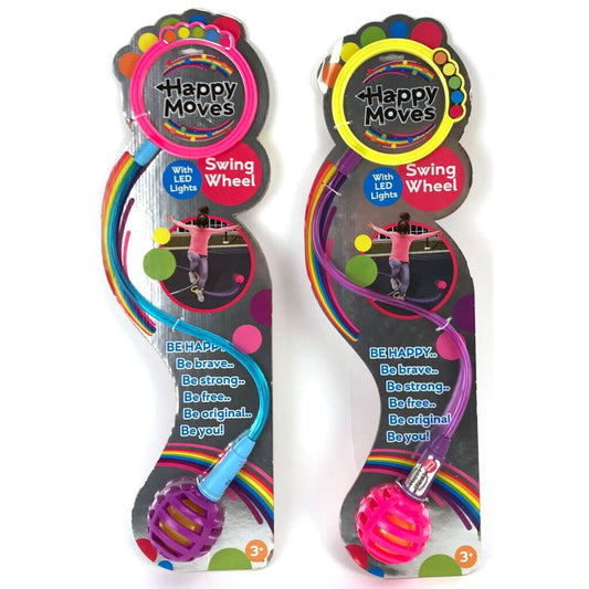 Happy Moves Swing Wheel Met Led