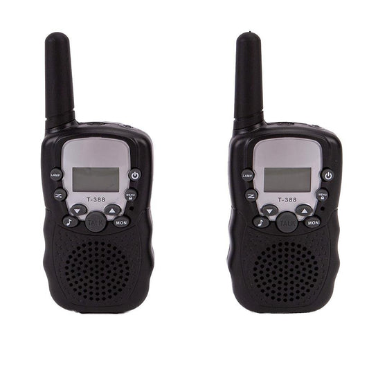 Basic Science Experiment T-388 Walkie Talkie + Licht Zwart