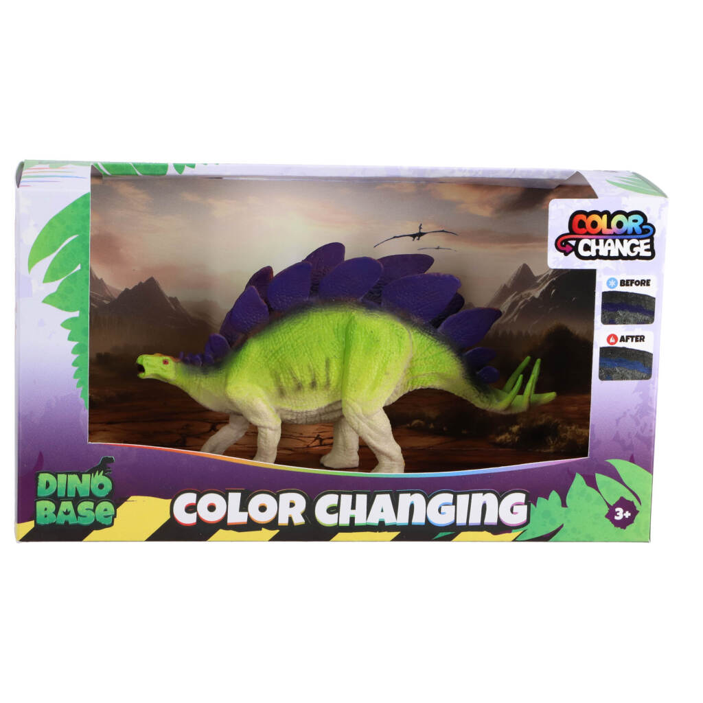 Overige Merken Dinobase Color Change Dino Stegosaurus