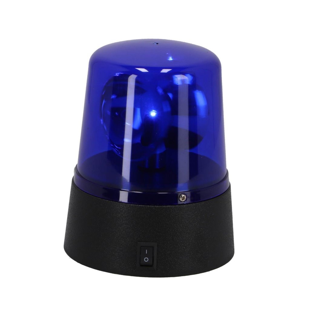 Overige Merken Politie Zwaailicht 11 Cm Blauw