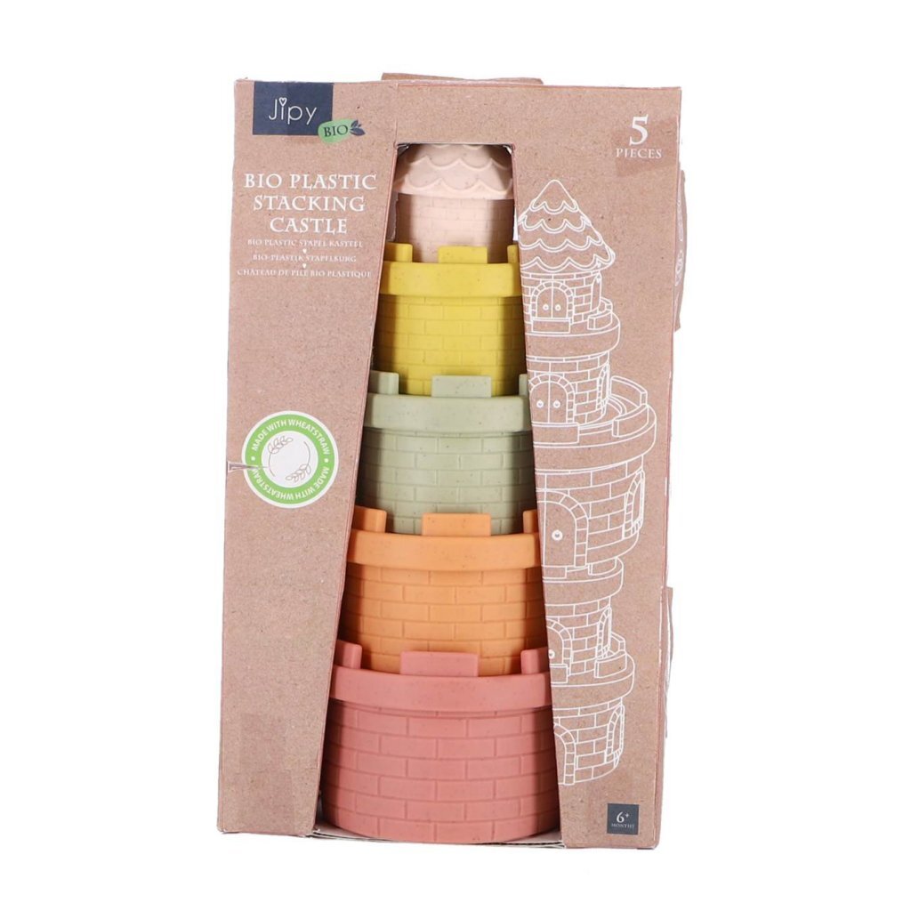 Jipy Bioplastic Stapel Kasteel 5-Delig