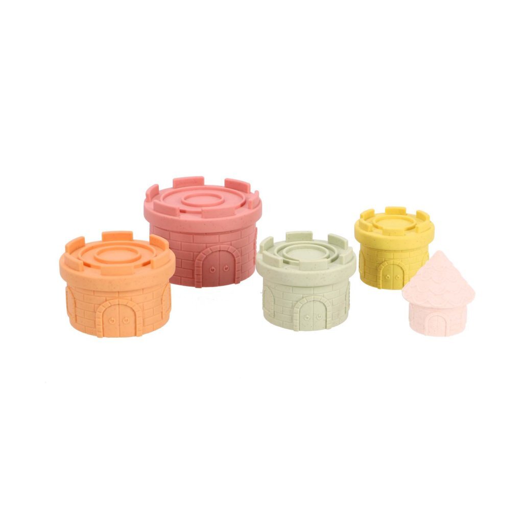 Jipy Bioplastic Stapel Kasteel 5-Delig