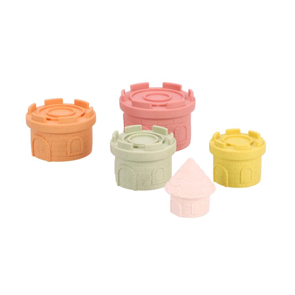 Jipy Bioplastic Stapel Kasteel 5-Delig