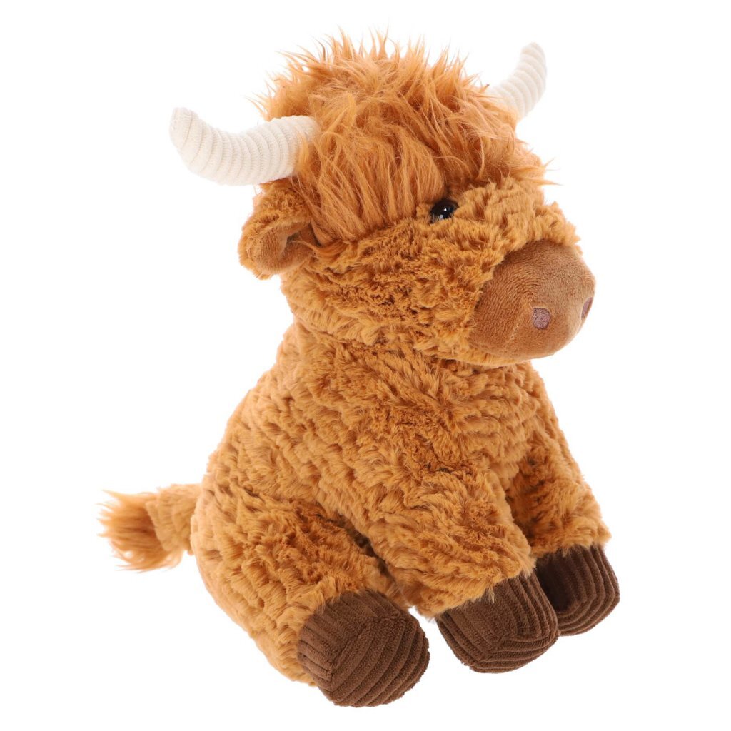 Pluchiez Knuffel Schotse Hooglander 28 Cm