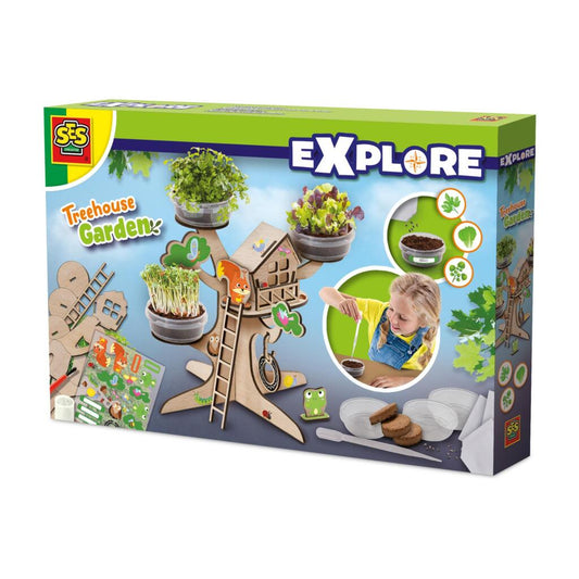 Ses Creative Explore Houten Boomhut Tuin Set