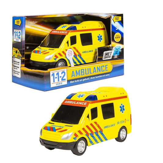 112 Ambulanceauto + Licht En Geluid