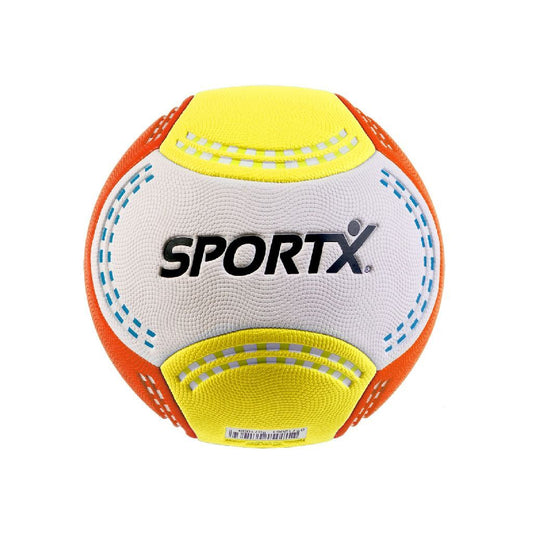 Sportx Beach Ball Mini 16 Cm Geel/Wit/Oranje