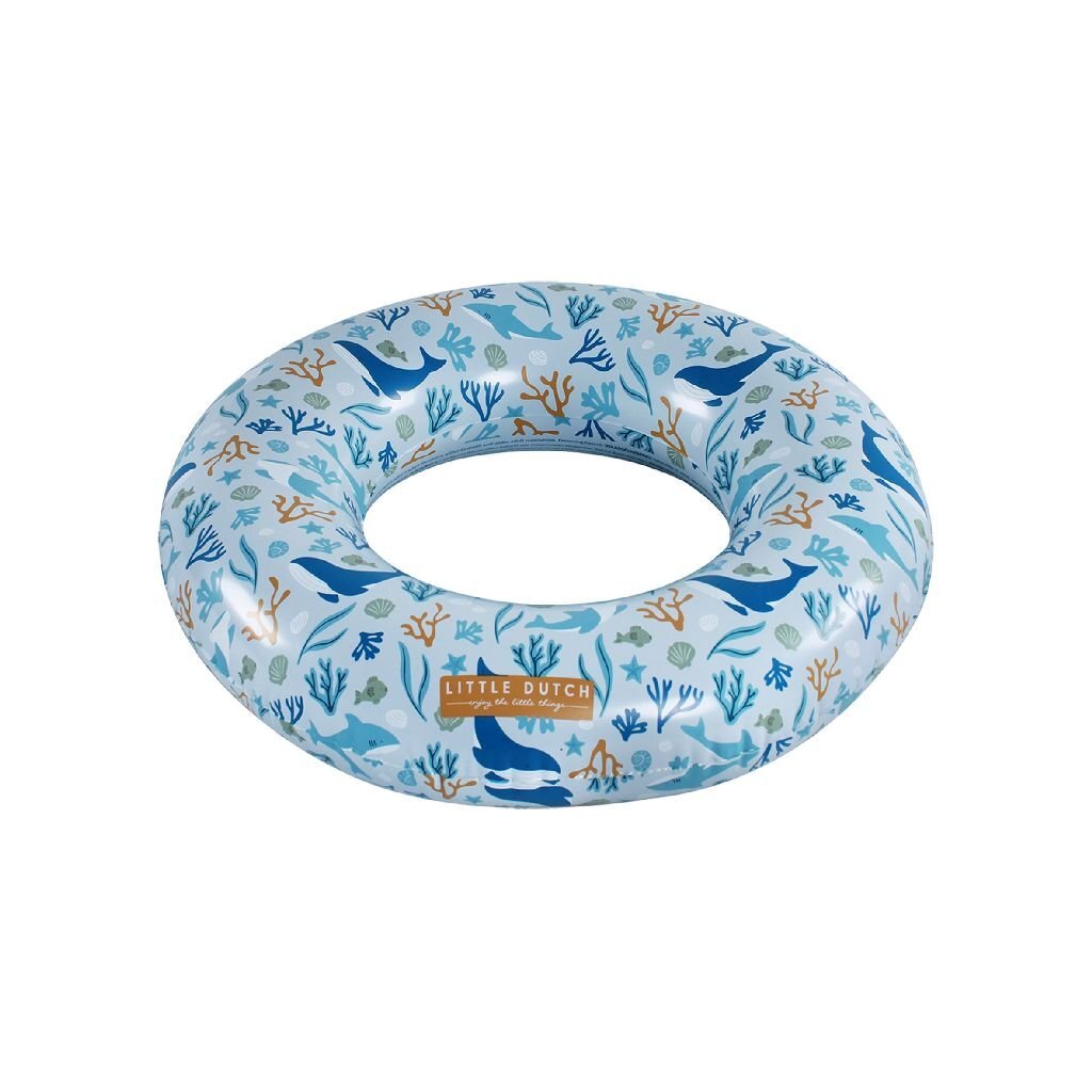 Little Dutch Ocean Dreams Zwemring 50 Cm Blauw