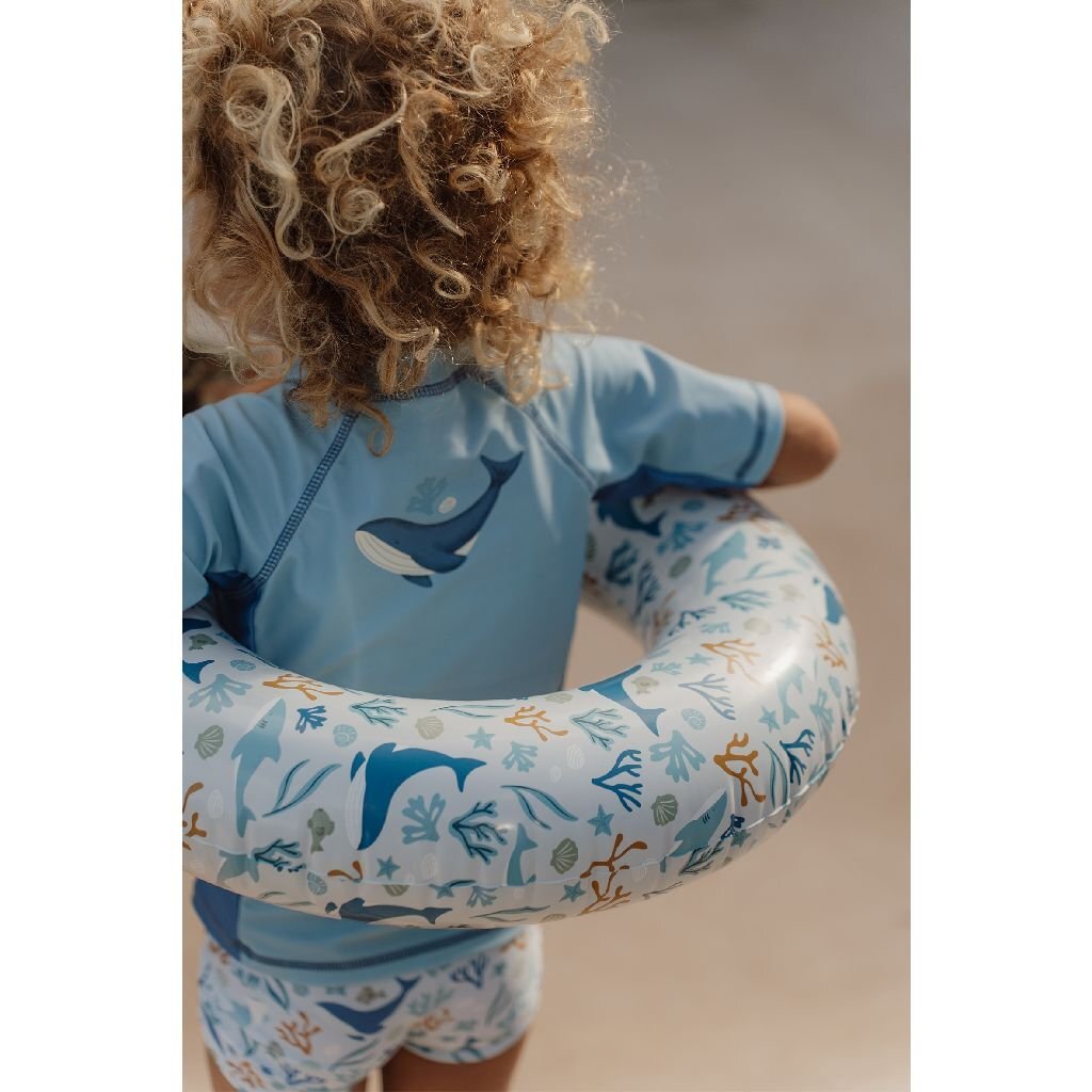 Little Dutch Ocean Dreams Zwemring 50 Cm Blauw