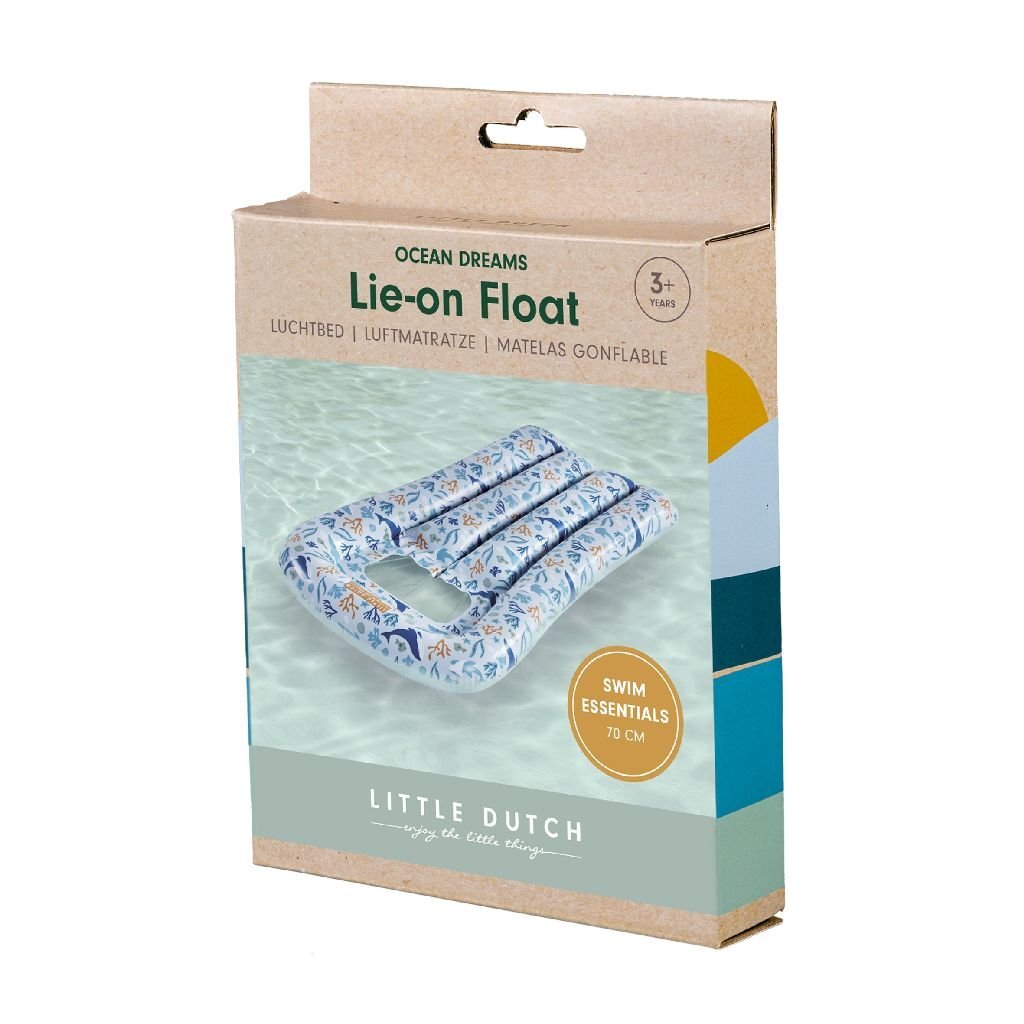Little Dutch Ocean Dreams Luchtbed 67 Cm Blauw