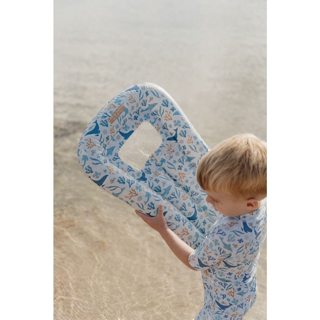 Little Dutch Ocean Dreams Luchtbed 67 Cm Blauw