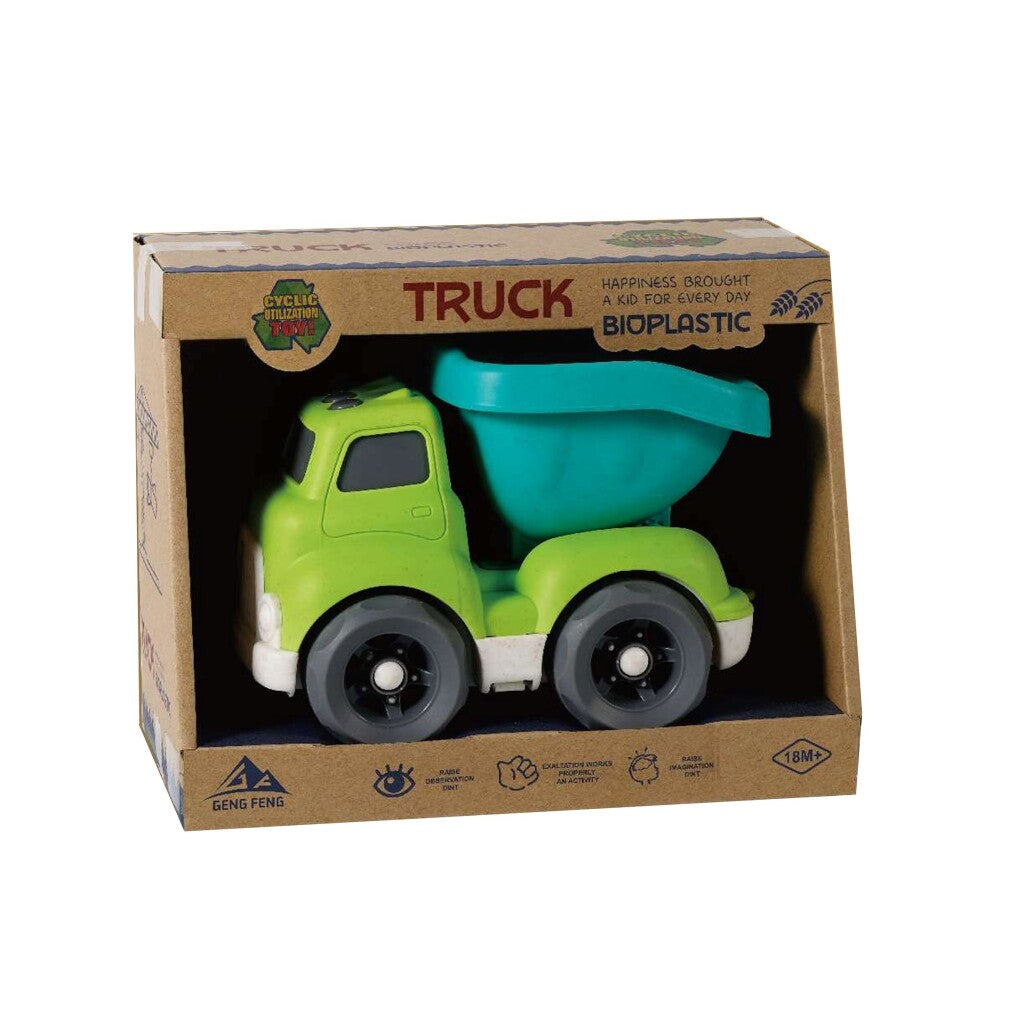 Overige Merken Bioplastic Kiepwagen 18 Cm Groen