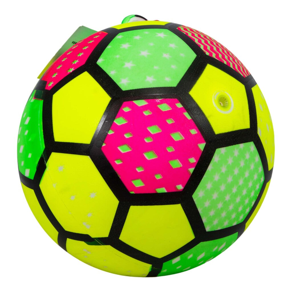Overige Merken Neon Bal Met Koord 20 Cm