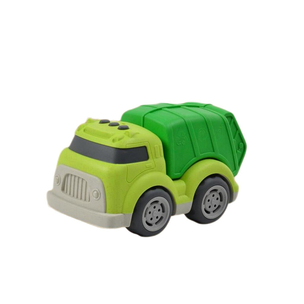 Overige Merken Bioplastic Vuilniswagen 18 Cm Groen